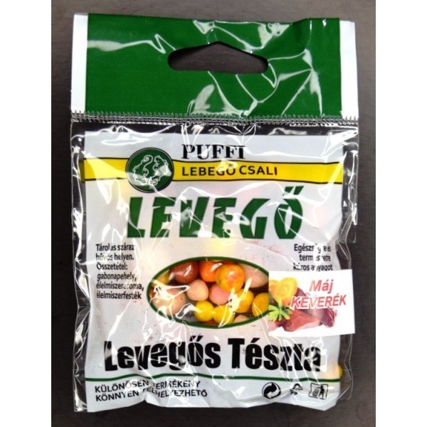 Рыбацкое воздушное тесто, Puffi Levego Мини-Миди, Печень микс,  5г
